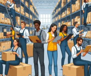 stock takers during stocktaking